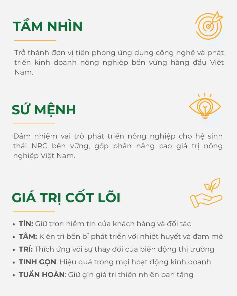 Tầm nhìn - Sứ mệnh